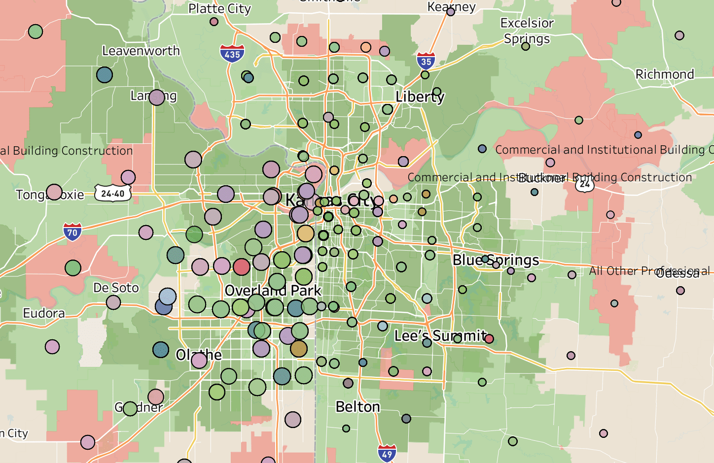 KC Business Data Visualization