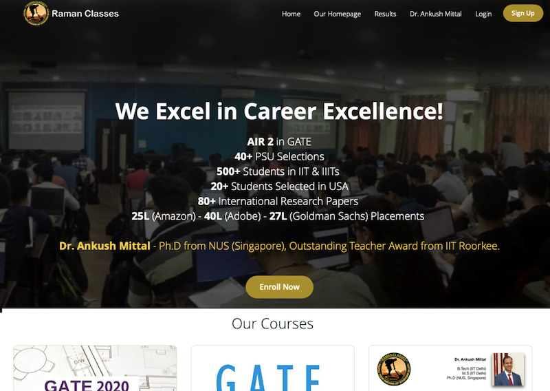 Raman Classes Online