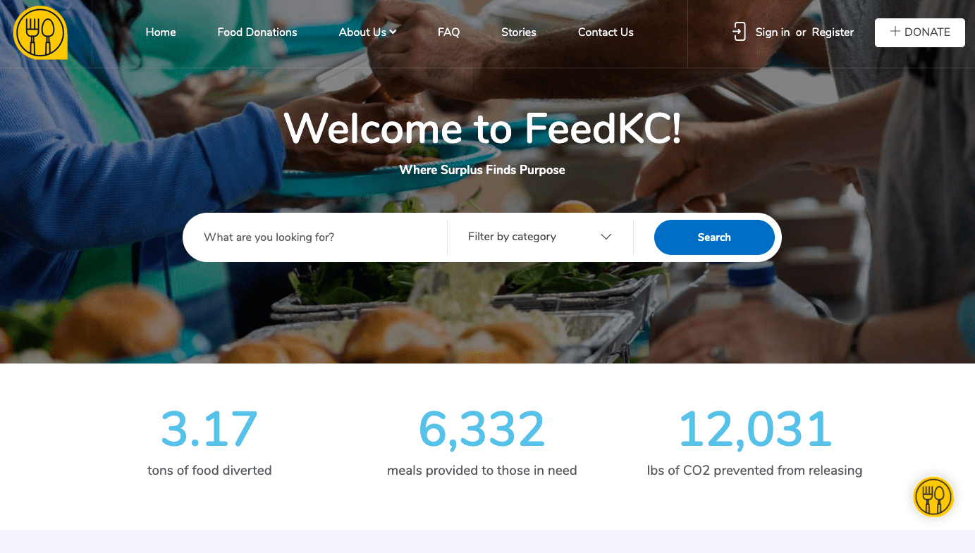 FeedKC – Web Portal