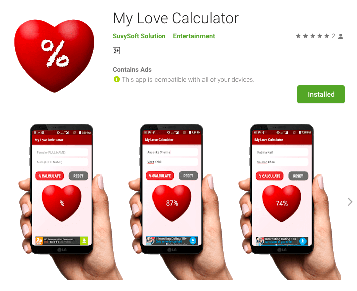 My Love Calculator