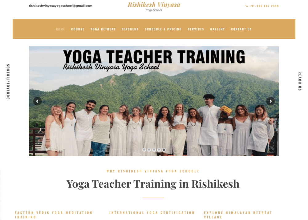 Rishikesh Vinyasa Yoga School
